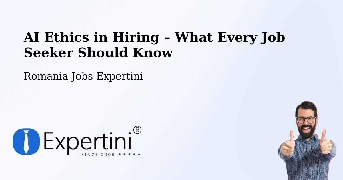 AI Ethics in Recruitment & Hiring – Dalu - Dalu, Romania Jobs Expertini