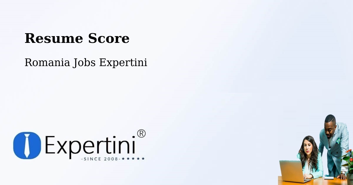 Resume Score & Job Description Match Tool – Dalu - Romania Jobs Expertini