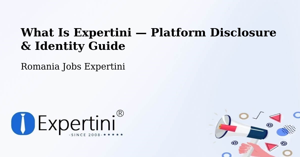 What Is Expertini — Platform Disclosure & Identity Guide – Dalu